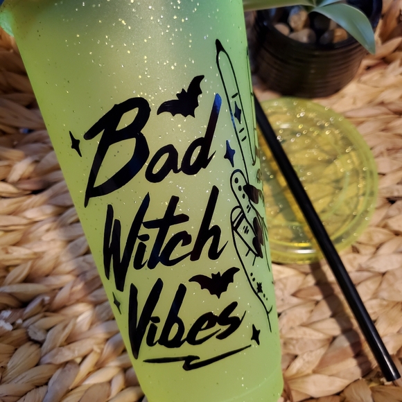 *SOLD* Witch Vibes cold cup 🧙‍♀️ - Picture 3 of 3
